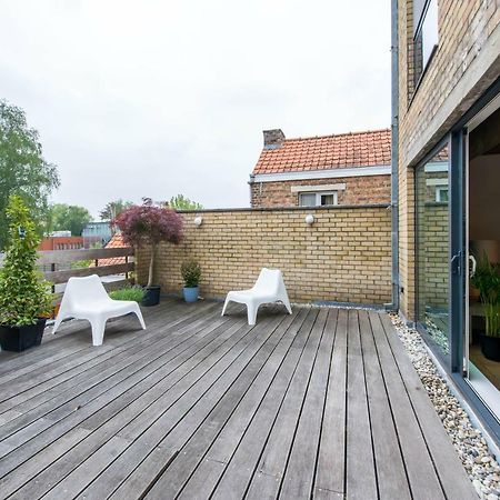 Vintage Duplex In Bruges Leilighet Eksteriør bilde